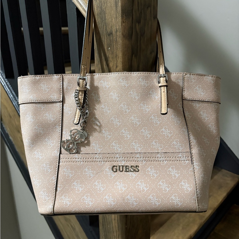 GUESS Blush Pink Tote Bag